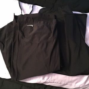 2 pair black active Capri (Nike/TeK)